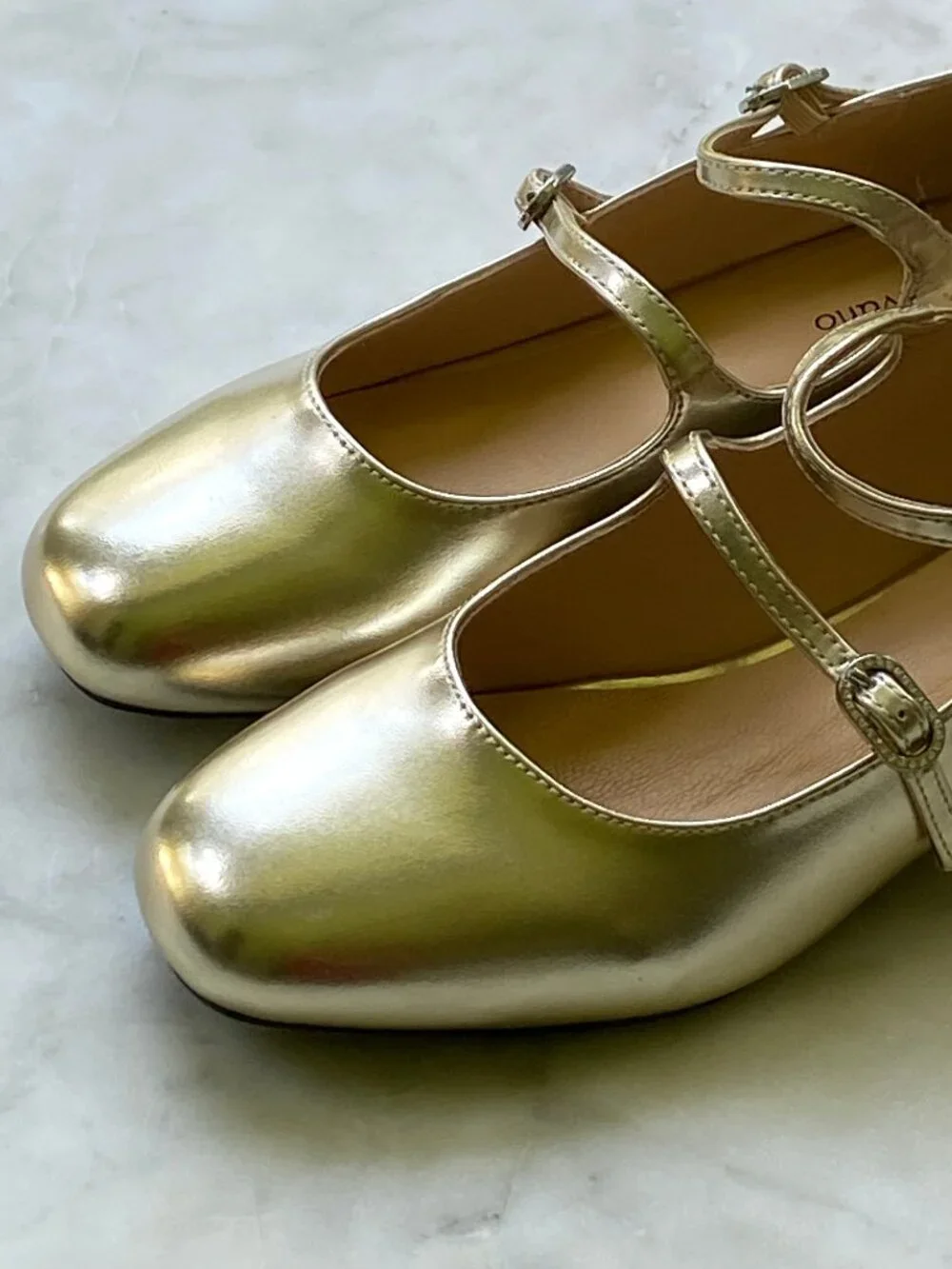 C.Paravano Womens Mary Jane Shoes | Square Toe Low Heels | Block Heels | EU 37.5